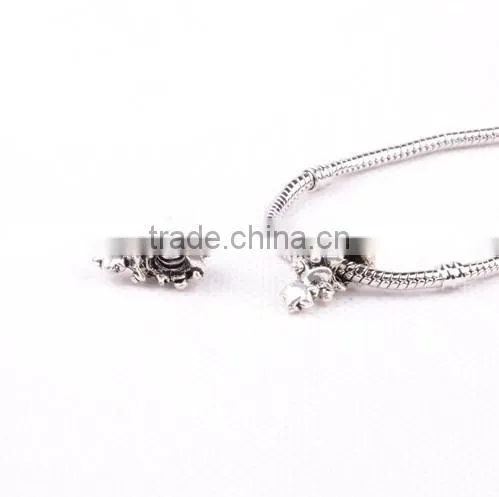 Metal Beads for Paracord Alloy European Style Beads,Large Hole Beads