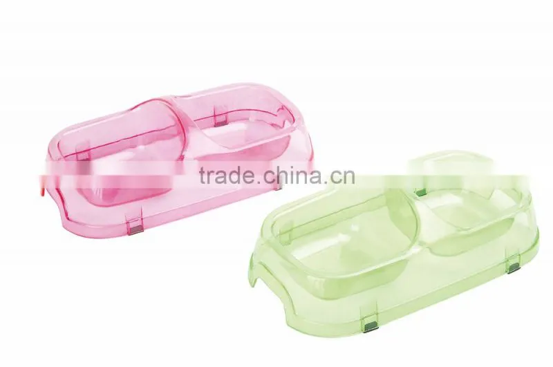plastic pet water feeder drinking fountain