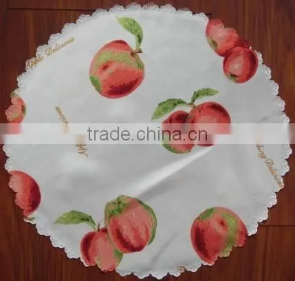 100% polyester printed 40x110cm fabric table runner