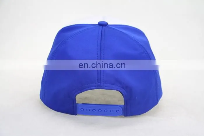 Wholesale plain foam and mesh custom baseball trucker cap