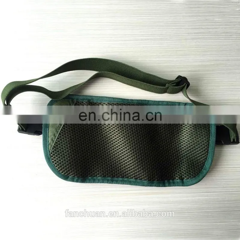 RFID Dark Green Ripstop Nylon Two Buckle Undercover Waist Stash