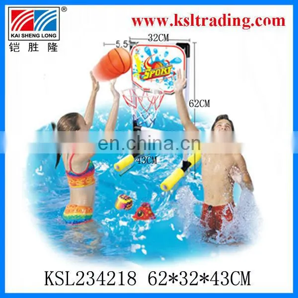 2 in 1 summer toy plastic water basketball/plastic toy water football series
