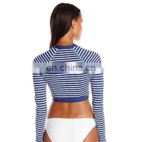 OEM sublimation women rash guard 2016