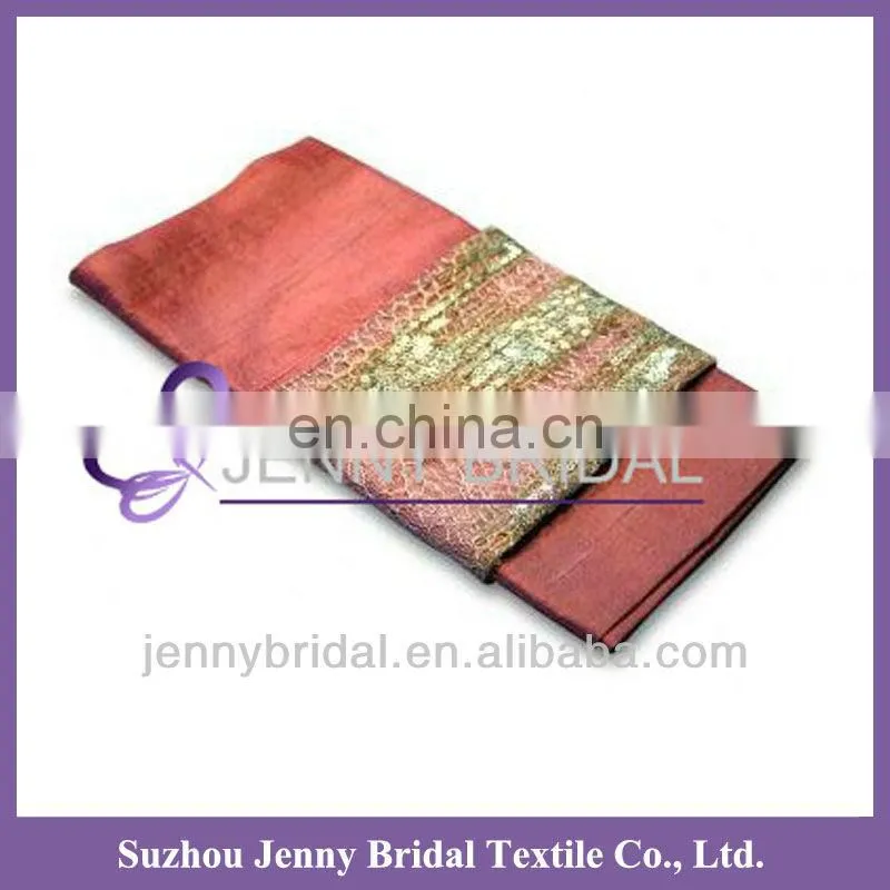 NP008B Coral taffeta table cloth and table napkin