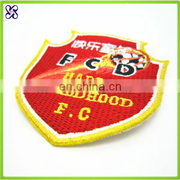 customized Iron on embroidery badge embrodiery flag