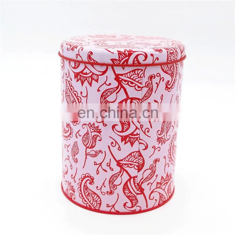 Fancy custom printed popcorn tin bucket/wholesale tin cans