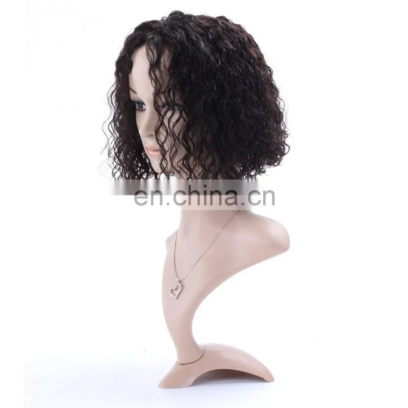 Wholesale Factory Price Customized Curly Brazilian Hair Bob Wig