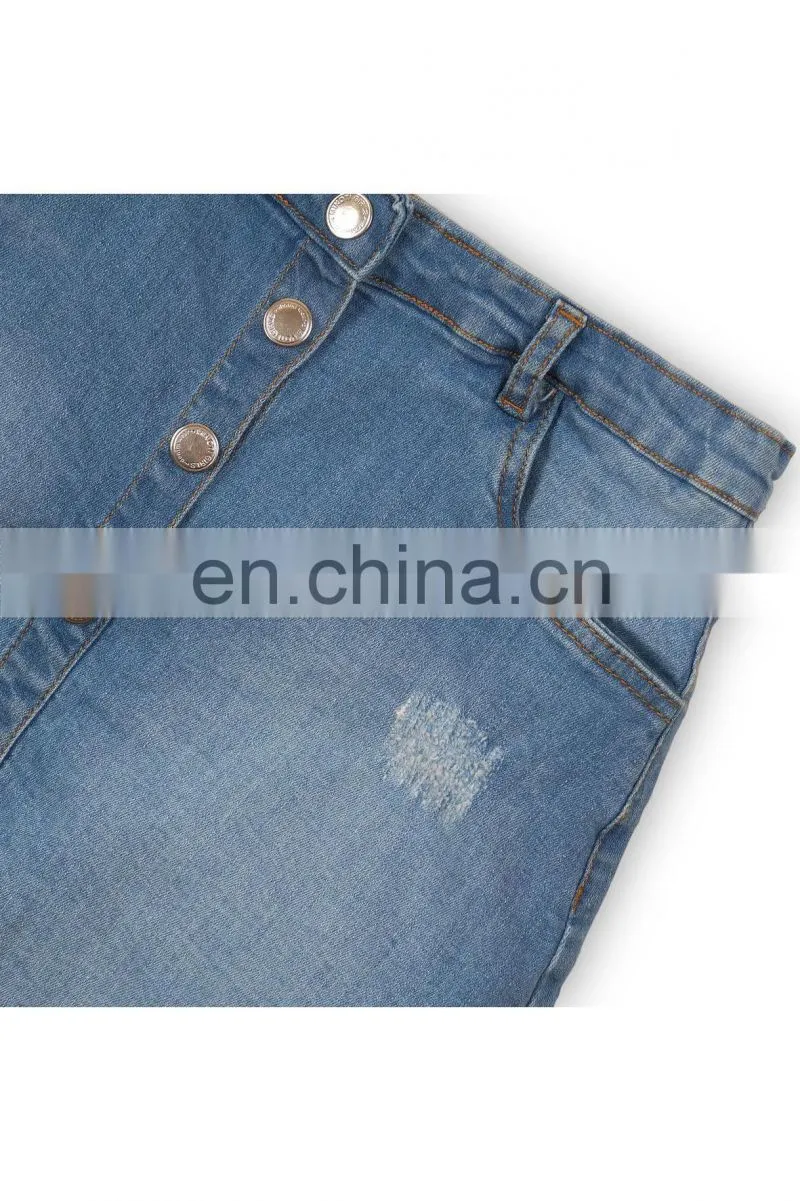 DiZNEW Custom no brand vintage children denim jeans skirt