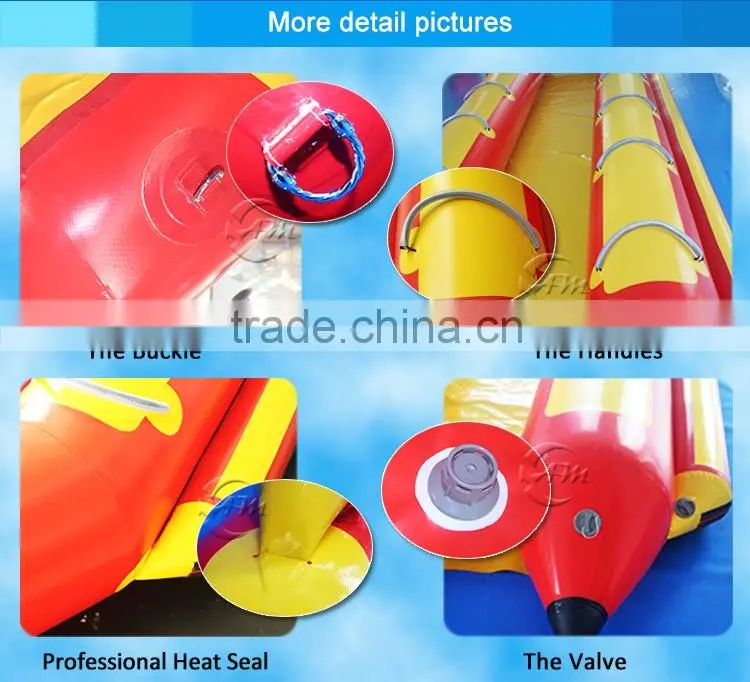 new style high quality inflatable flying fish towables