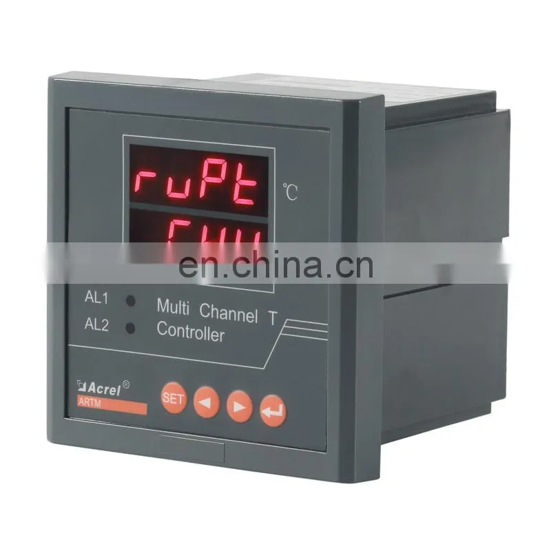 ARTM-8 Multi 8 channel Temperature meter with RS485 Modbus Alarm output