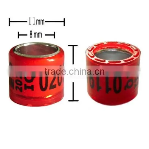 7/8/9mm 2016 customized racing pigeon ring pigeon leg bands