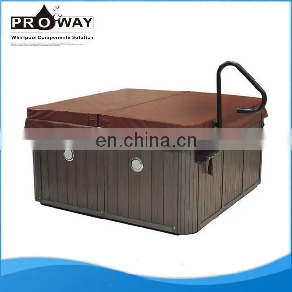 Spa Hydrotherapy Equipment Luxury Faucet Spa Waterfall with 4pcs LED Shower Light