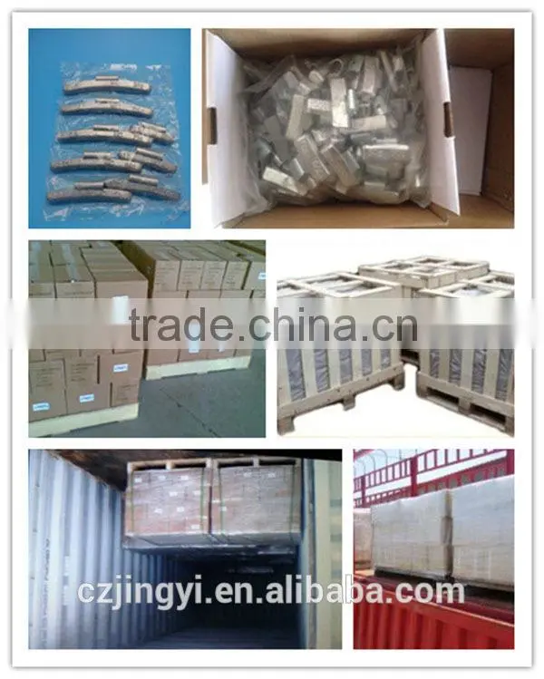 direct factory price Pb clip on wheel balance weight for alloy rim