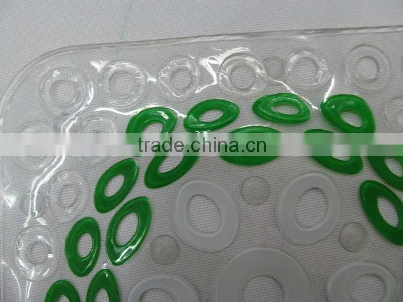 PVC Suction Cup Anti Slip Shower Bathroom mat