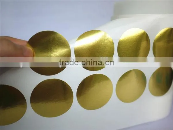 Golden Foiled Sticker Labels From Shanghai Factory Direct