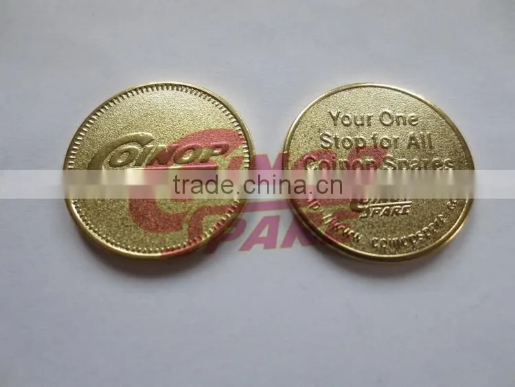 Top grade Trade Assurance novelty grooved token