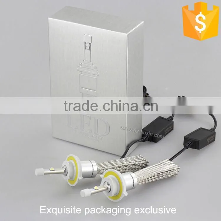 Top quality24w 3x5 square led headlight,h13 led headlight,p15d led motorcycle headlight