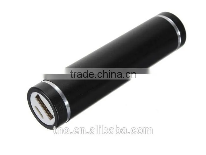Custom round lipstick power bank 2600mah