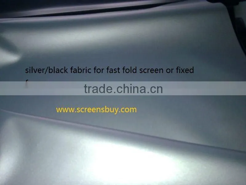 Metallic Perforated/ Sound Screen Fabric /projector screen fabric/projection screen fabric