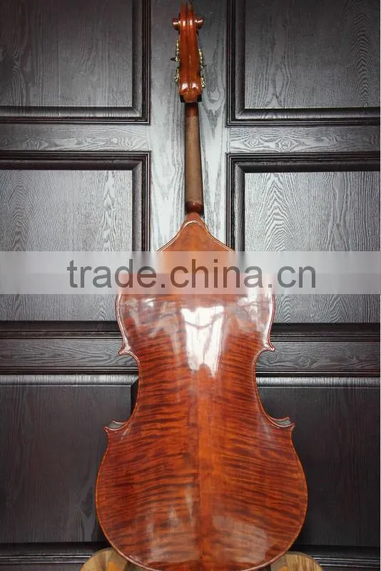 1/8 Handmade fully solid violin shaped double bass