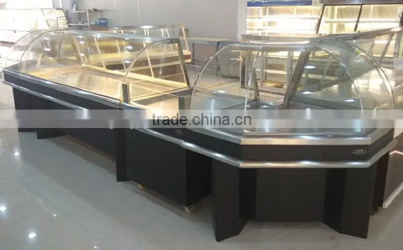 APEX supermarket deli showcase/equipment for keeping food hot/hot food display cabinets/hot food showcase