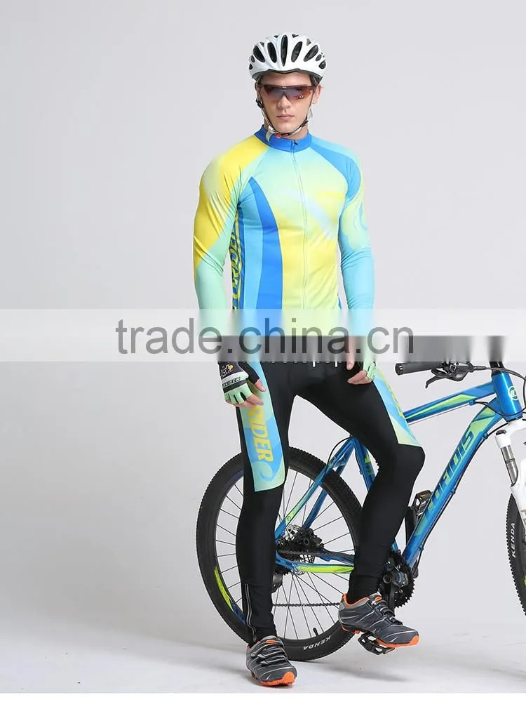 design your own custom sublimation printed cycling wear tights