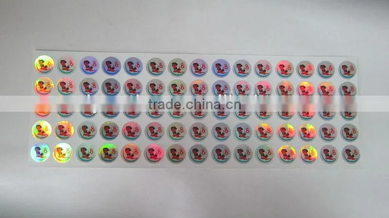 golden&laser stickers / custom anti-fake label
