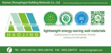 Hot! Sound insulated EPS cement compound sandwich wall panel-fireproof board