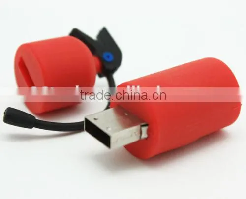 Wholesale good quality China USB supplier custom pvc emulational Fire extinguisher usb flash drive