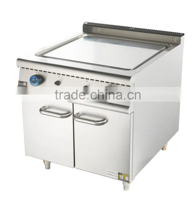 Hot Sale Luxury Western Gas Griddle with Cabinet