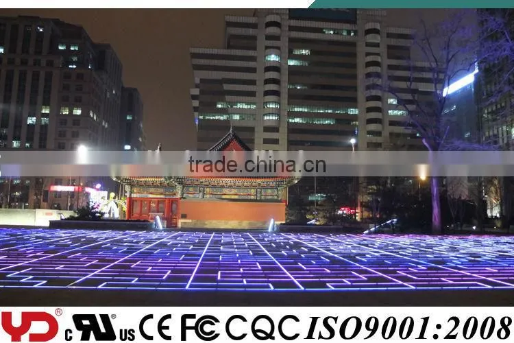YD energy save waterproof superb impact resistance rgb underground lights