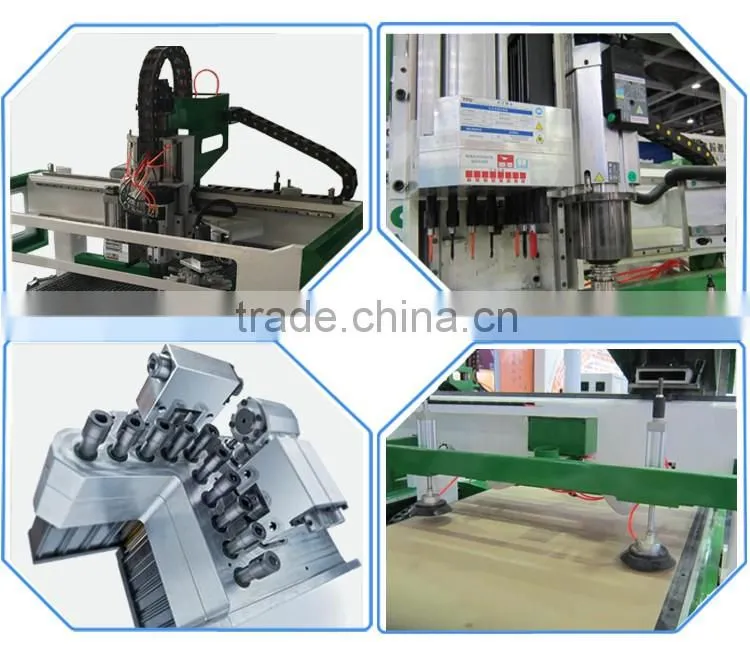 Factory price good service 1325 atc woodworking cnc machine for wood door