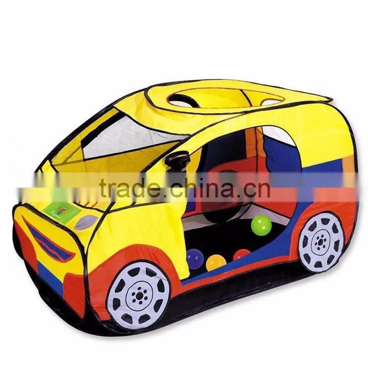 Large Space Safety Lovely Cool Car Shape Play House Children Kids Play Tent