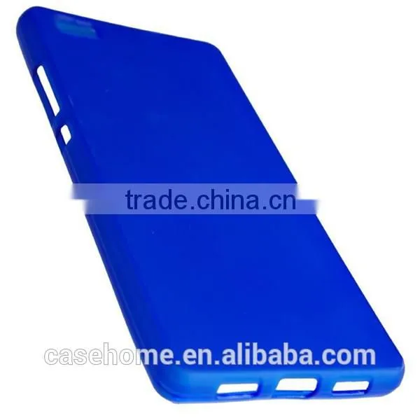 Slim TPU soft back cover case for huawei P8 lite