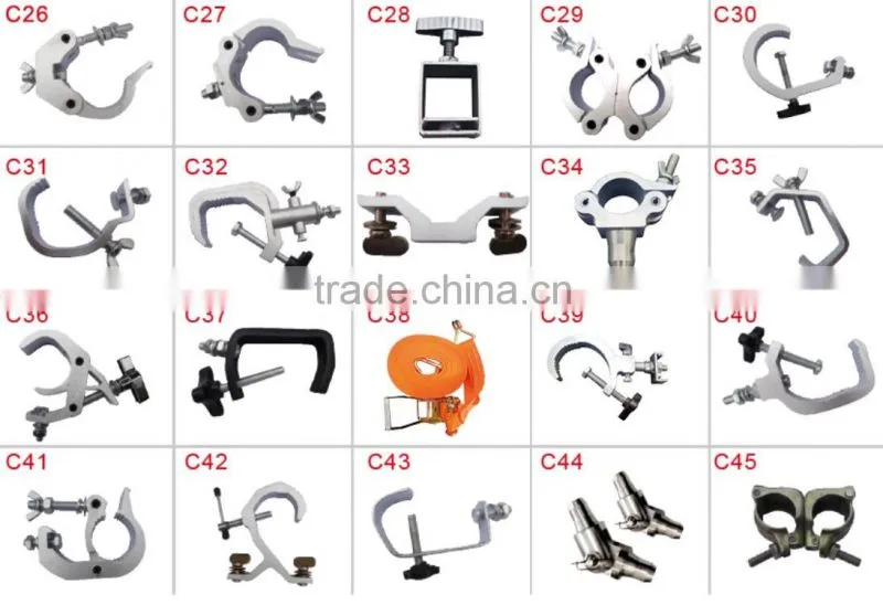 high quality aluminum tube clamp
