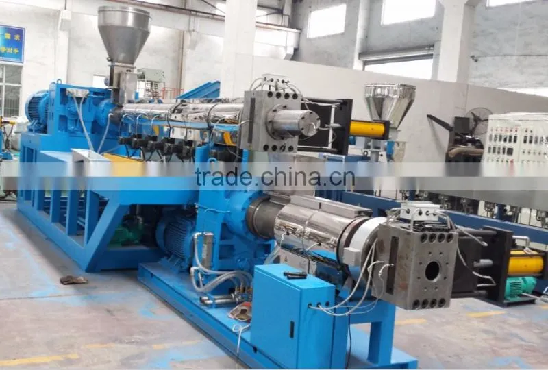 Single screw extruder and double screw extruder