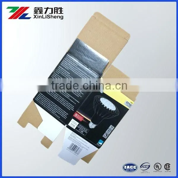 Custom Printing Unique paper box for LED, corrugated custom box printing