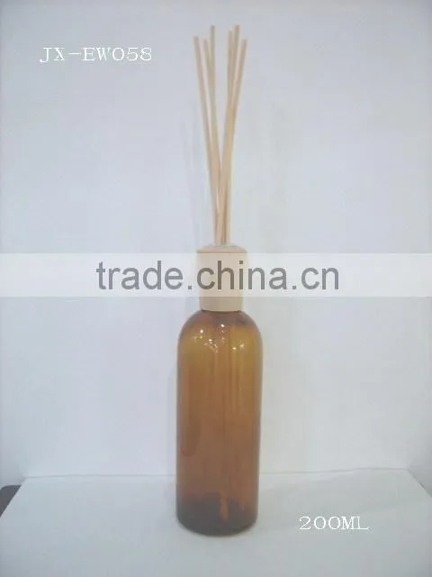 200ml round glass bottle for reed diffuser