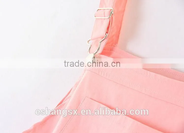 Ladies cotton sweet suspender skirt
