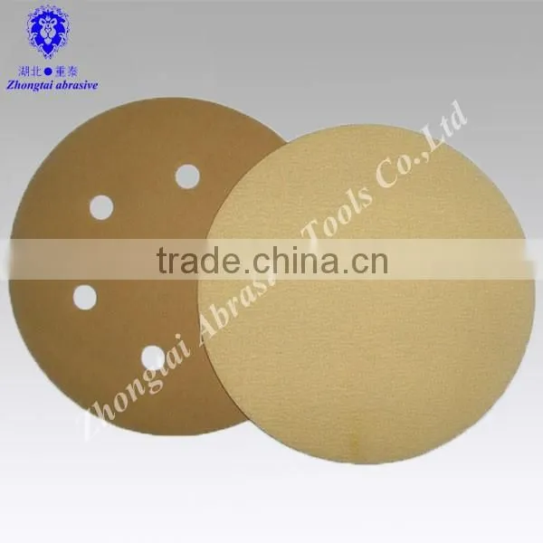 3m Yellow Sanding Disc With Coated Imported Paper round hole 5