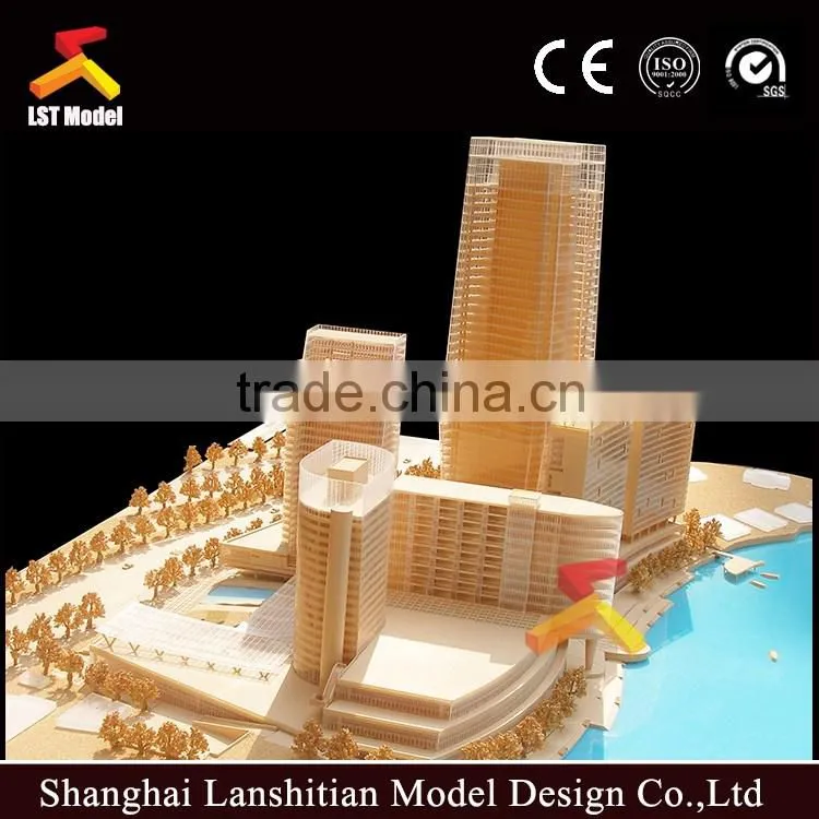Luxury villa development scale model/architectural building model