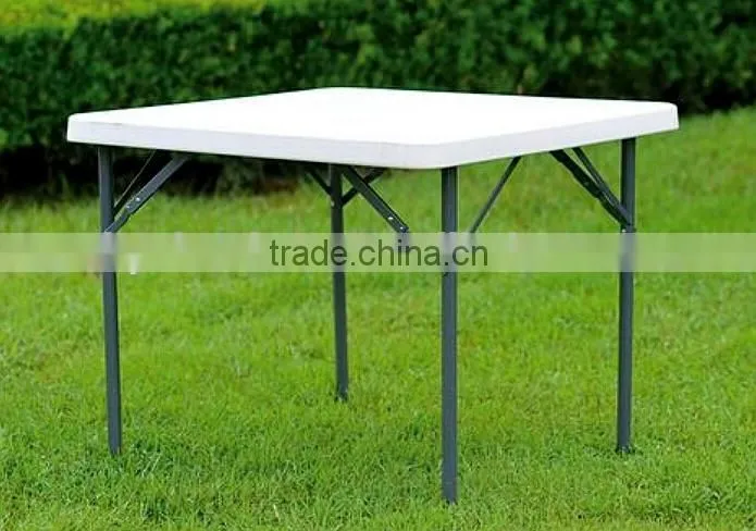 Modern Appearance Square Plastic Folding Table