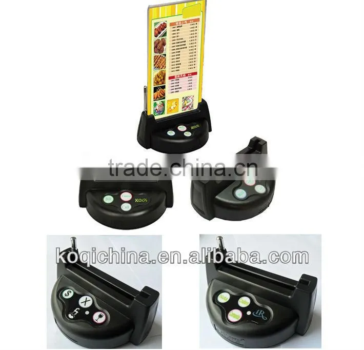 number waiting system for restaurant alarm system wireless waiter call with factory price and new modern