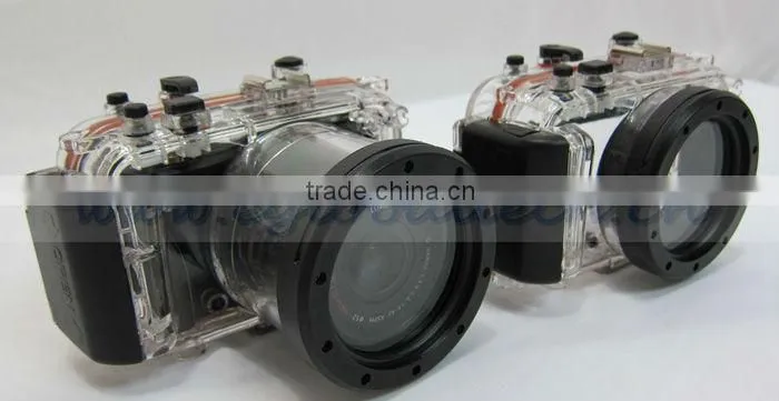 Diving Camera Case Underwater Waterproof Camera Housing for Panasonic GF2 14-42mm lense Digital Camera