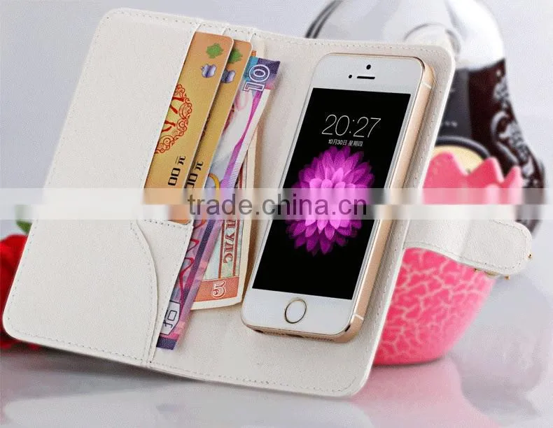 leather universal flip phone case