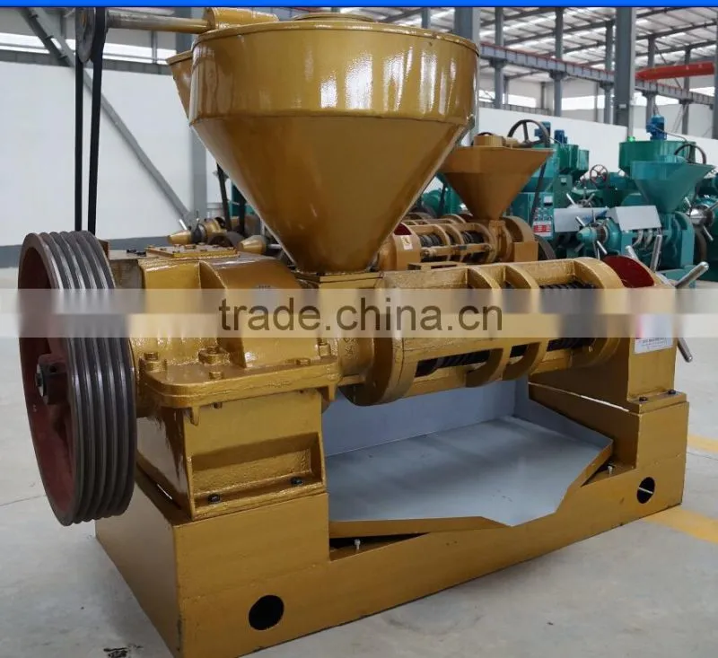 380v oil expeller YZYX140GX with gear box /low noisy oil press machine