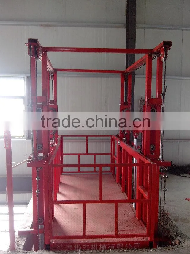 hydraulic freight elevator