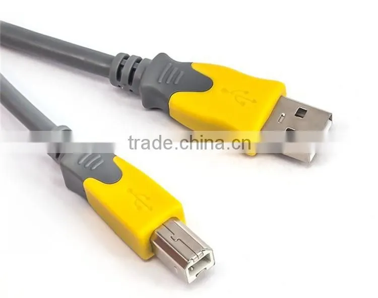 USB 2.0 Male to USB 2.0 Type-B Female Printer / Scanner Adapter Cable