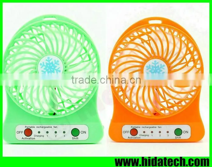 Hot Selling Powerful Wind Rechargeable Table Fan Portable Fan Hand Fan