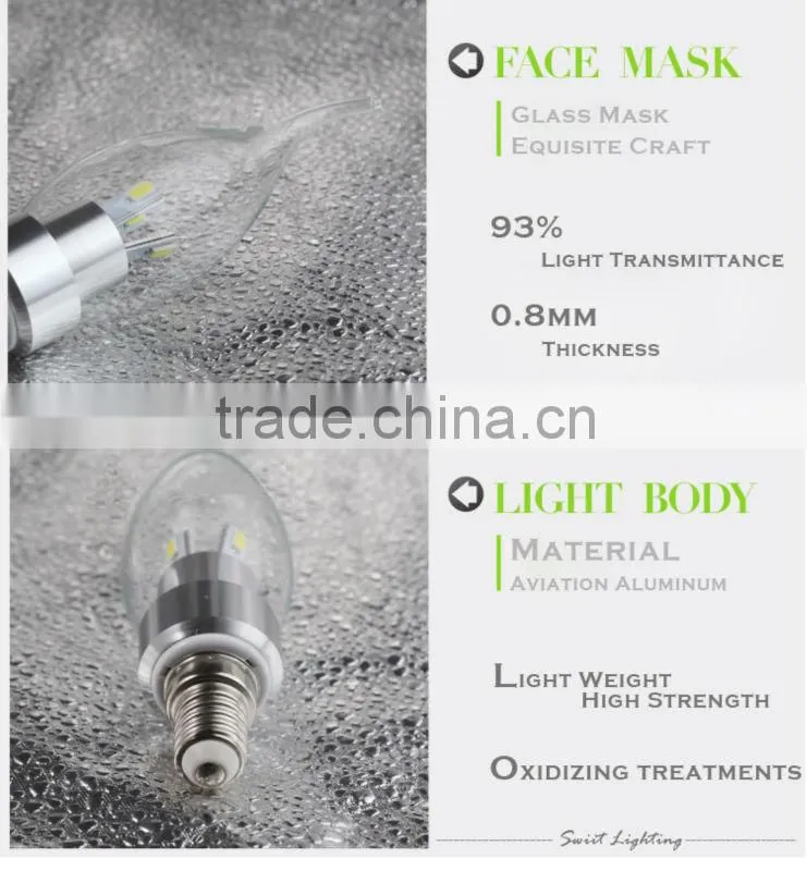 Super Bright LED Candle Light LED E14